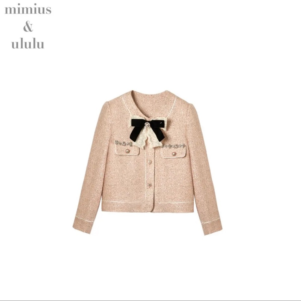 Pink Sequin Bejeweled Jacket